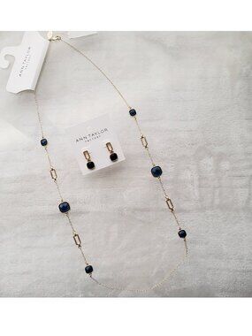 Ann Taylor Factory Necklace Earrings